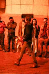 O hacen silencio o los callamos y que? performance Julie Pichavant IV Festival Internacional de Arte Pensamiento Pedagógico Contemporáneo- Festival Internacional de Arte Contemporáneo de Manizales-Universidad Bellas Artes de Caldas - Colombia