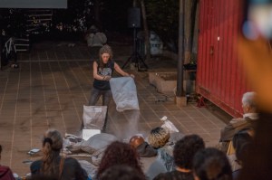 Boca de cenizas de Julie Pichavant X Encuentro de Performance para la vida Maria Teresa Hincapié - Armenia -Colombia