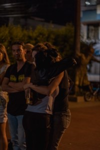 O hacen silencio o los callamos y que? performance Julie Pichavant IV Festival Internacional de Arte Pensamiento Pedagógico Contemporáneo- Festival Internacional de Arte Contemporáneo de Manizales-Universidad Bellas Artes de Caldas - Colombia