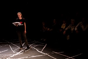 Ruido Blanco -Julie Pichavant y Claudia Cabrera- IV Ciclo de Dramaturgia Contemporànea escrita y dirigida por mujeres en collaboracion con el Teatro el Granero y el centro cultural del Bosque-Mexico -curadoria Carmen Ramos