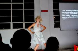 Syndrome Marilyn de Julie Pichavant La vida es una tombola - JuSyndrome Marilyn -Julie Pichavant -II Festival Internacional de Arte Contemporáneo de Manizales-Universidad Bellas Artes de Caldas-Colombia